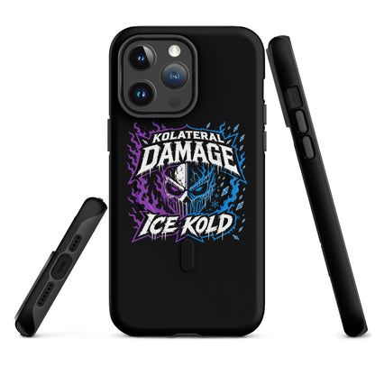 Magsafe Tough Case for iPhone | Kolateral Damage E-Sports | Ice Kold Crest Logo