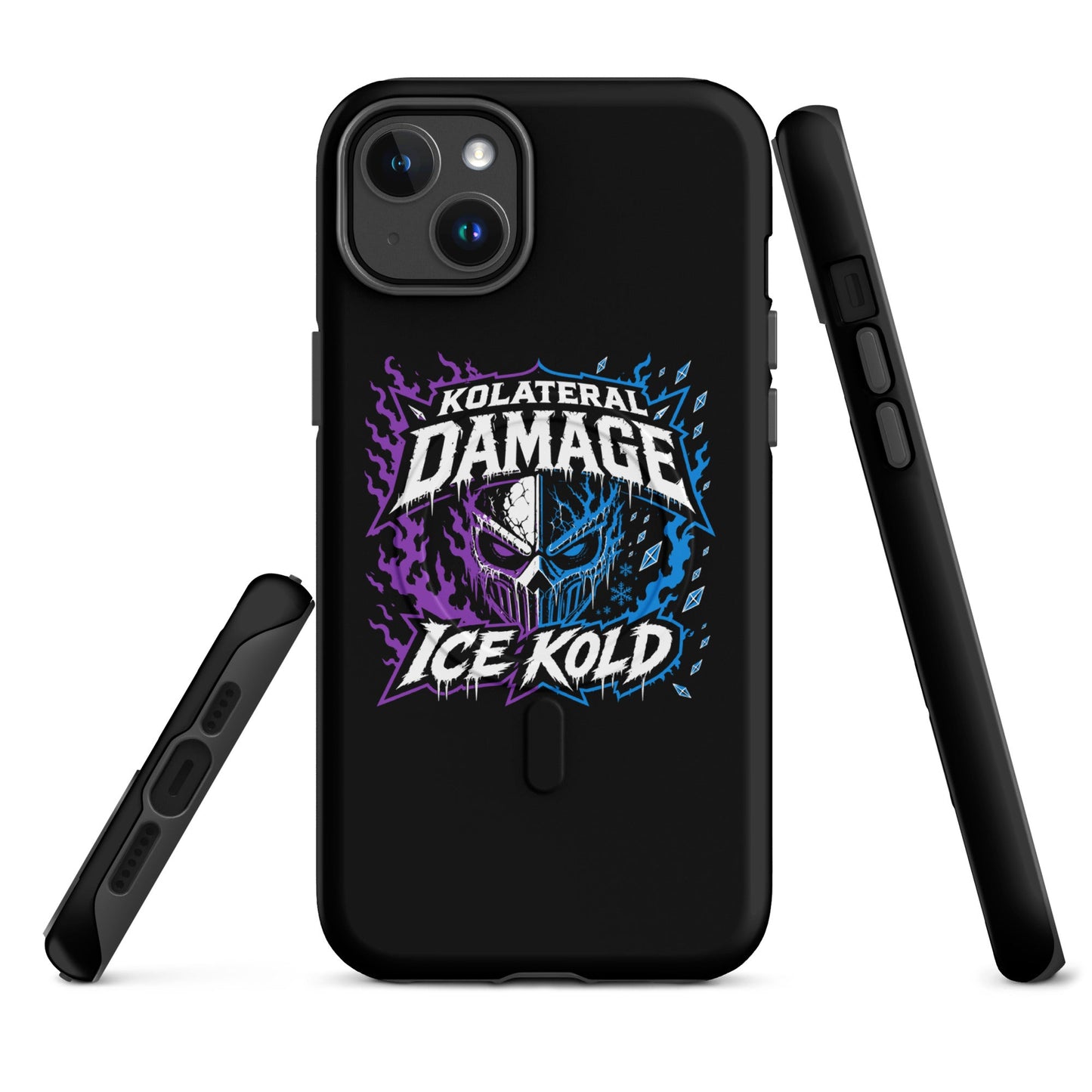 Magsafe Tough Case for iPhone | Kolateral Damage E-Sports | Ice Kold Crest Logo