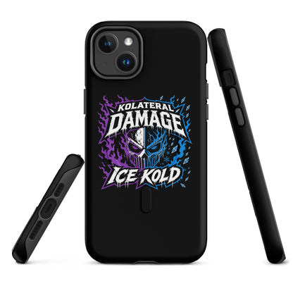Magsafe Tough Case for iPhone | Kolateral Damage E-Sports | Ice Kold Crest Logo