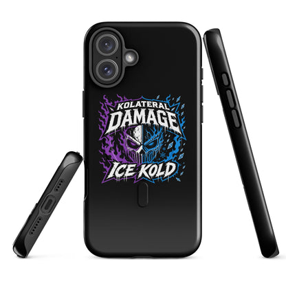 Magsafe Tough Case for iPhone | Kolateral Damage E-Sports | Ice Kold Crest Logo