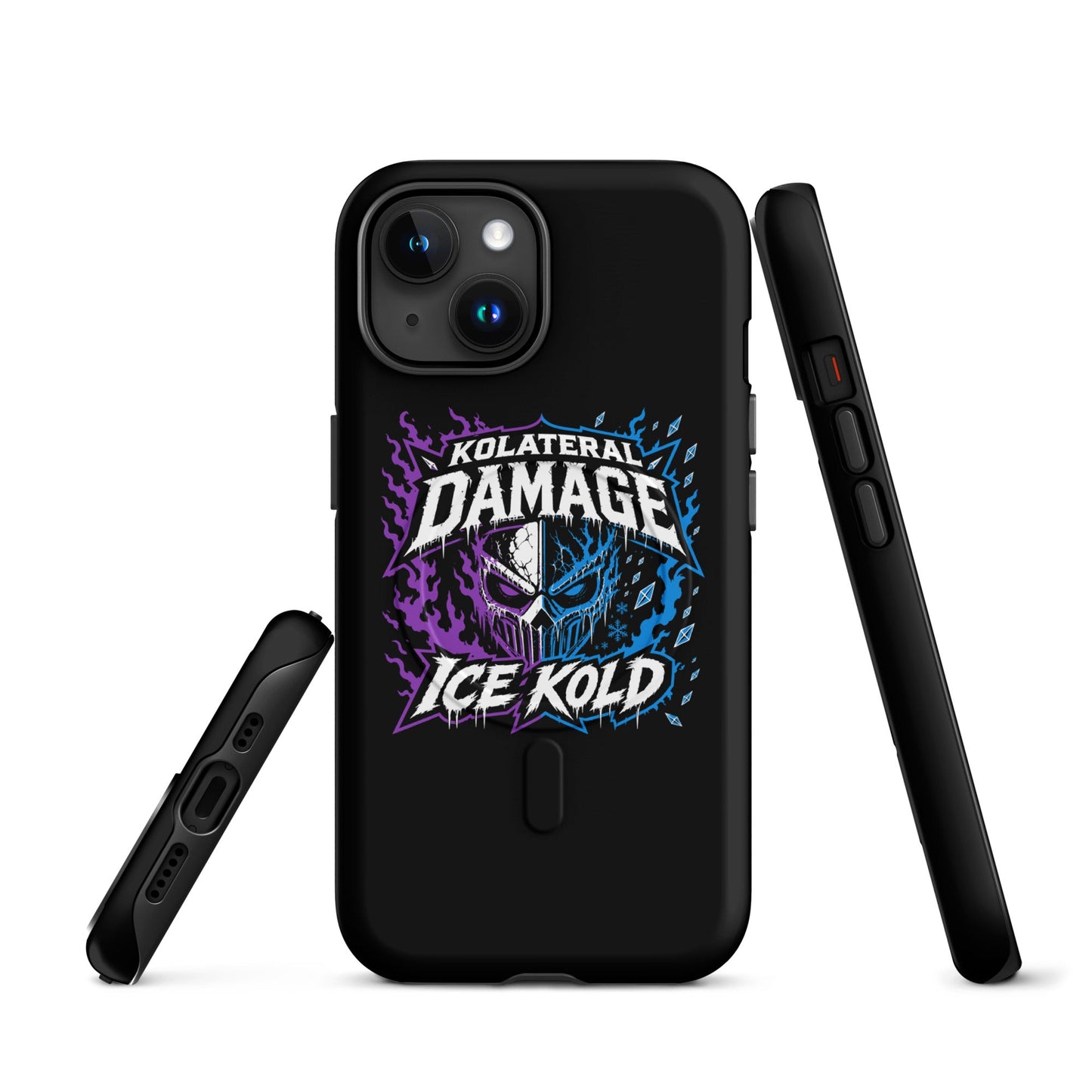 Magsafe Tough Case for iPhone | Kolateral Damage E-Sports | Ice Kold Crest Logo