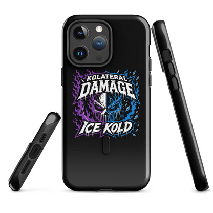 Magsafe Tough Case for iPhone | Kolateral Damage E-Sports | Ice Kold Crest Logo