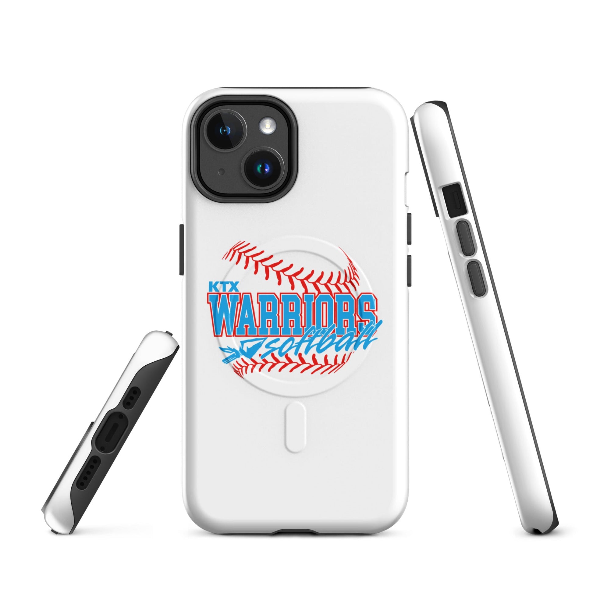 Magsafe Tough Case for iPhone | KTX Warriors | Softball Logo