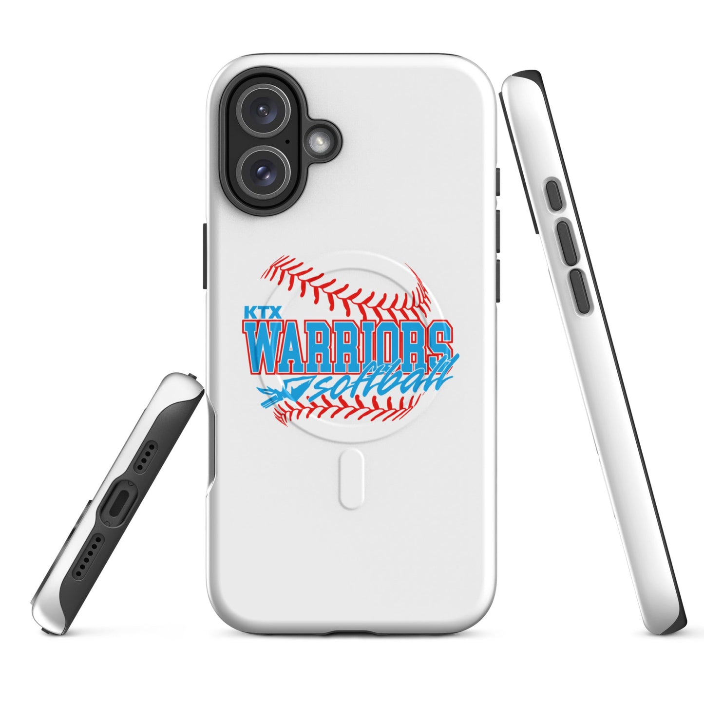 Magsafe Tough Case for iPhone | KTX Warriors | Softball Logo