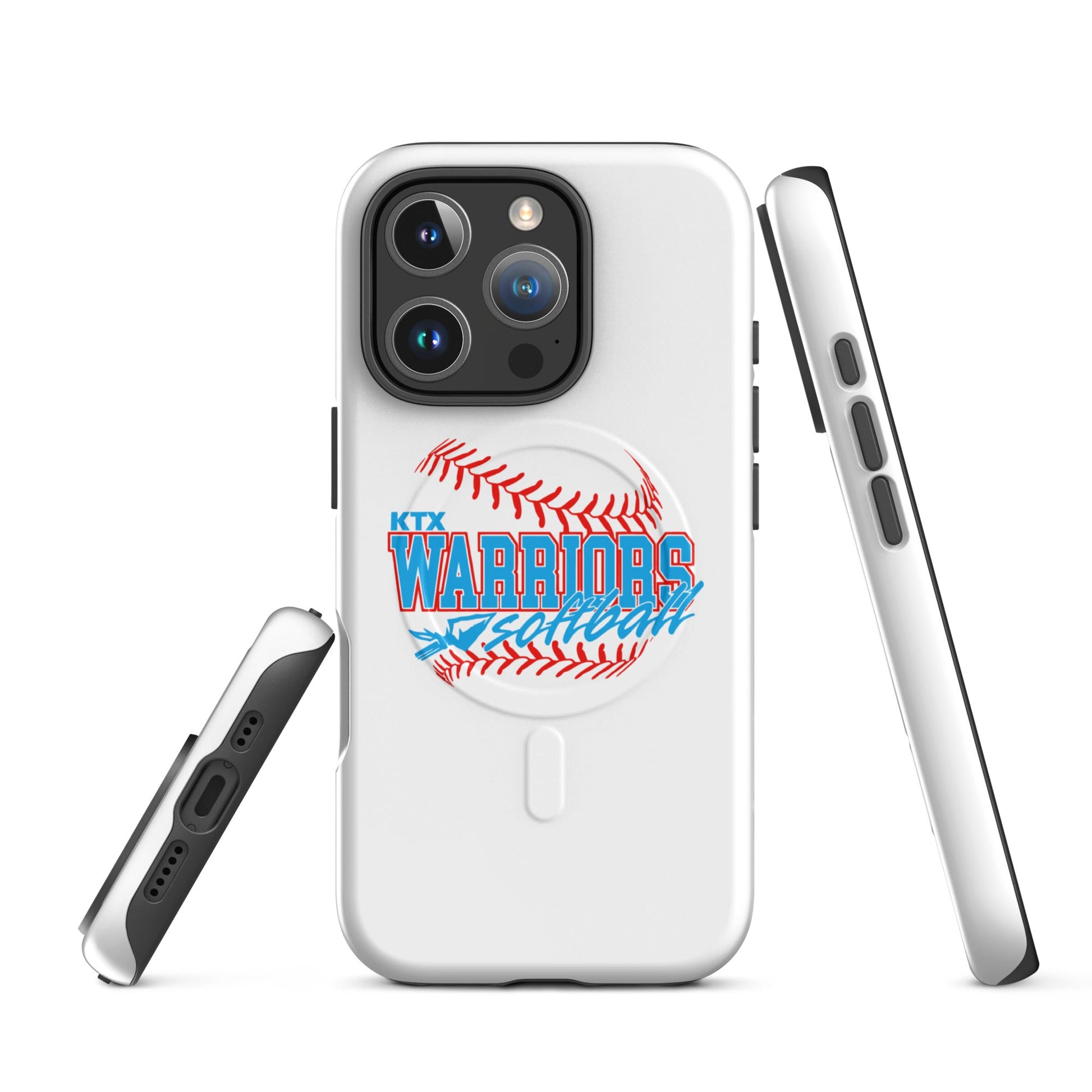 Magsafe Tough Case for iPhone | KTX Warriors | Softball Logo
