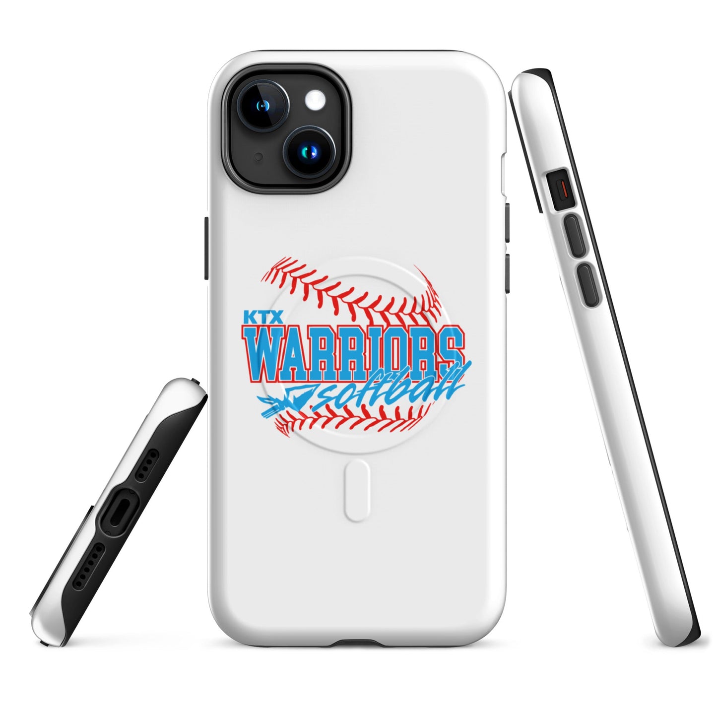 Magsafe Tough Case for iPhone | KTX Warriors | Softball Logo