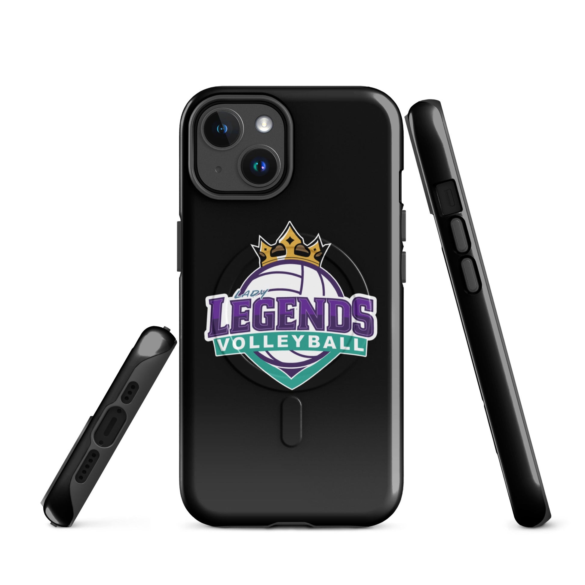 Magsafe Tough Case for iPhone | Lady Legends Volleyball | Crown Logo