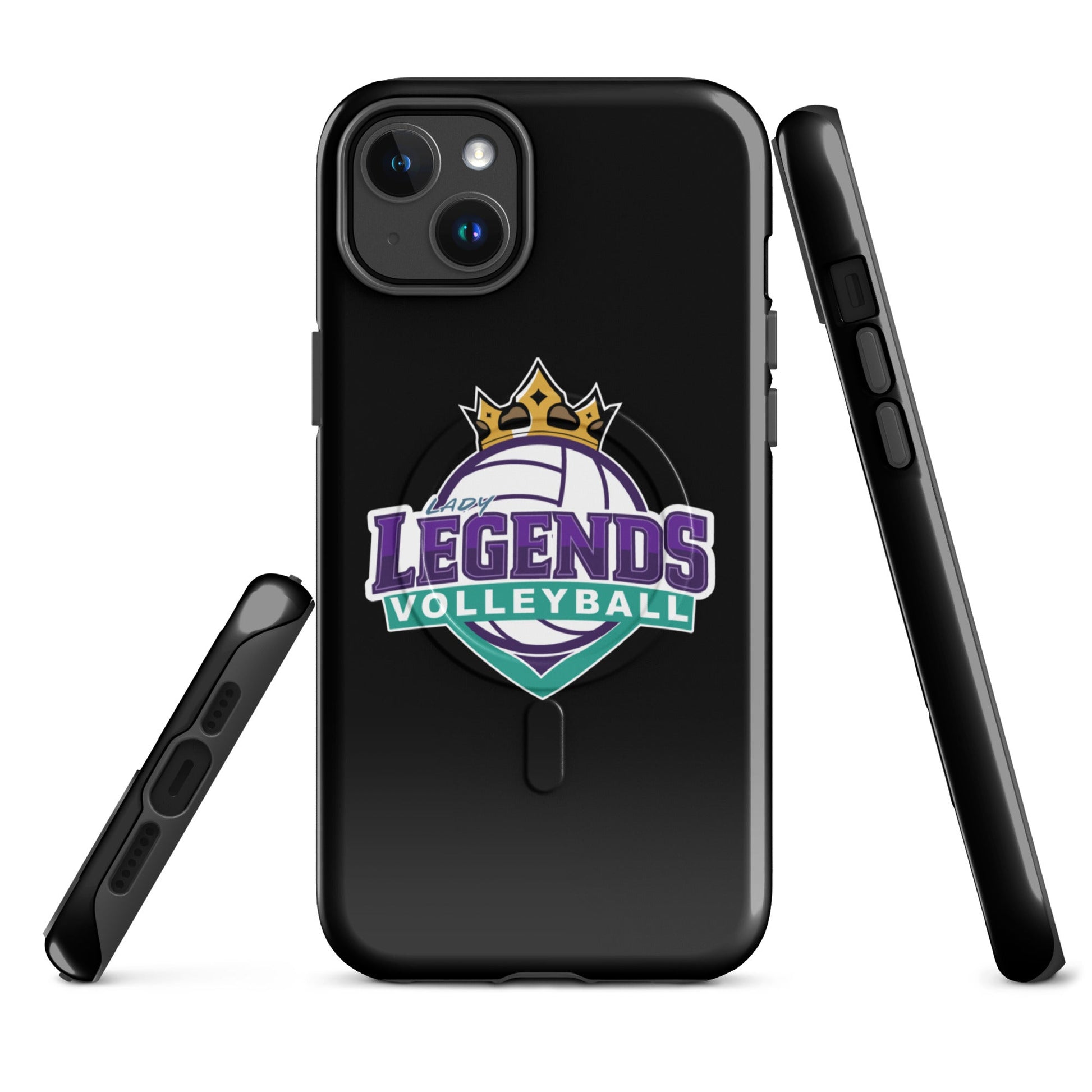 Magsafe Tough Case for iPhone | Lady Legends Volleyball | Crown Logo