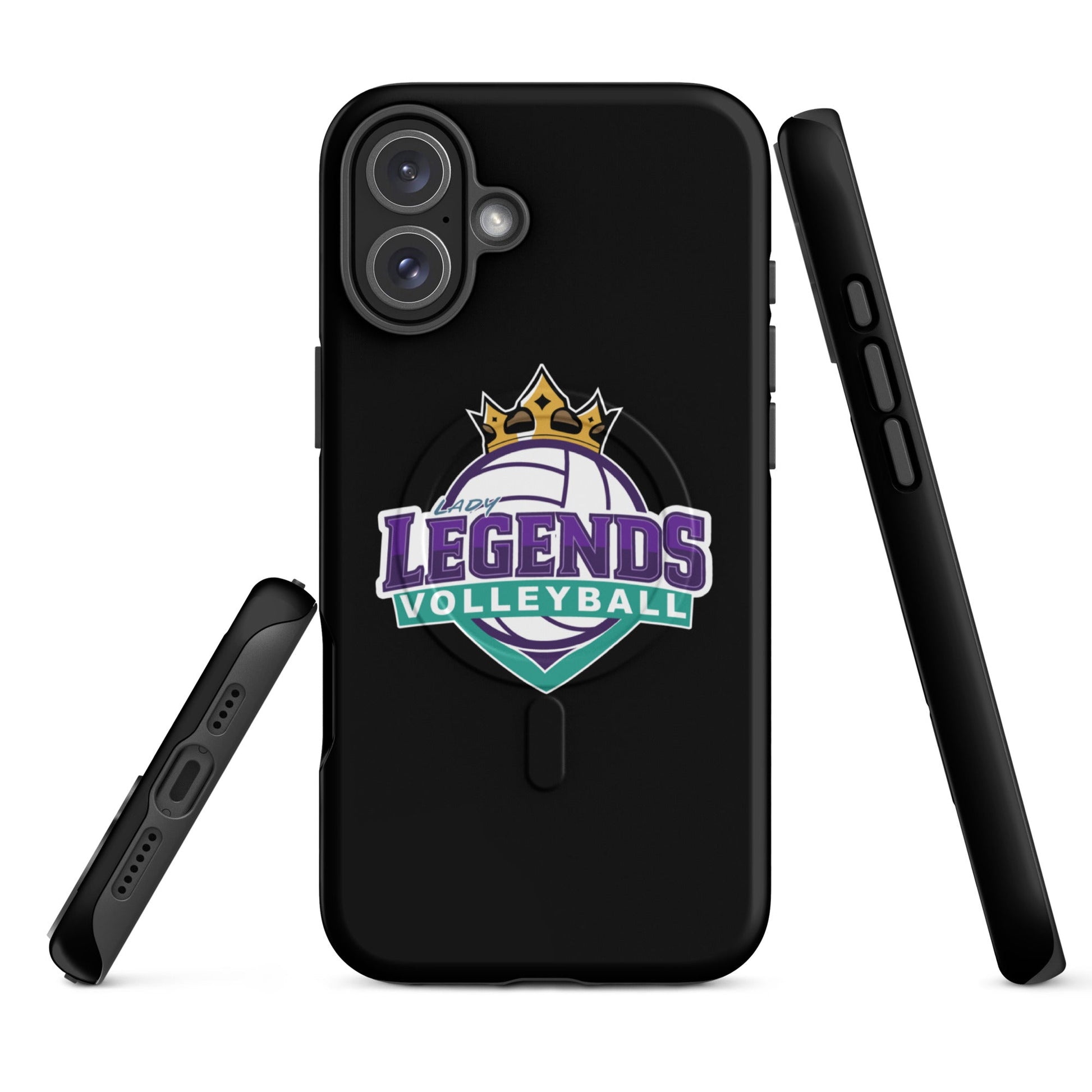 Magsafe Tough Case for iPhone | Lady Legends Volleyball | Crown Logo
