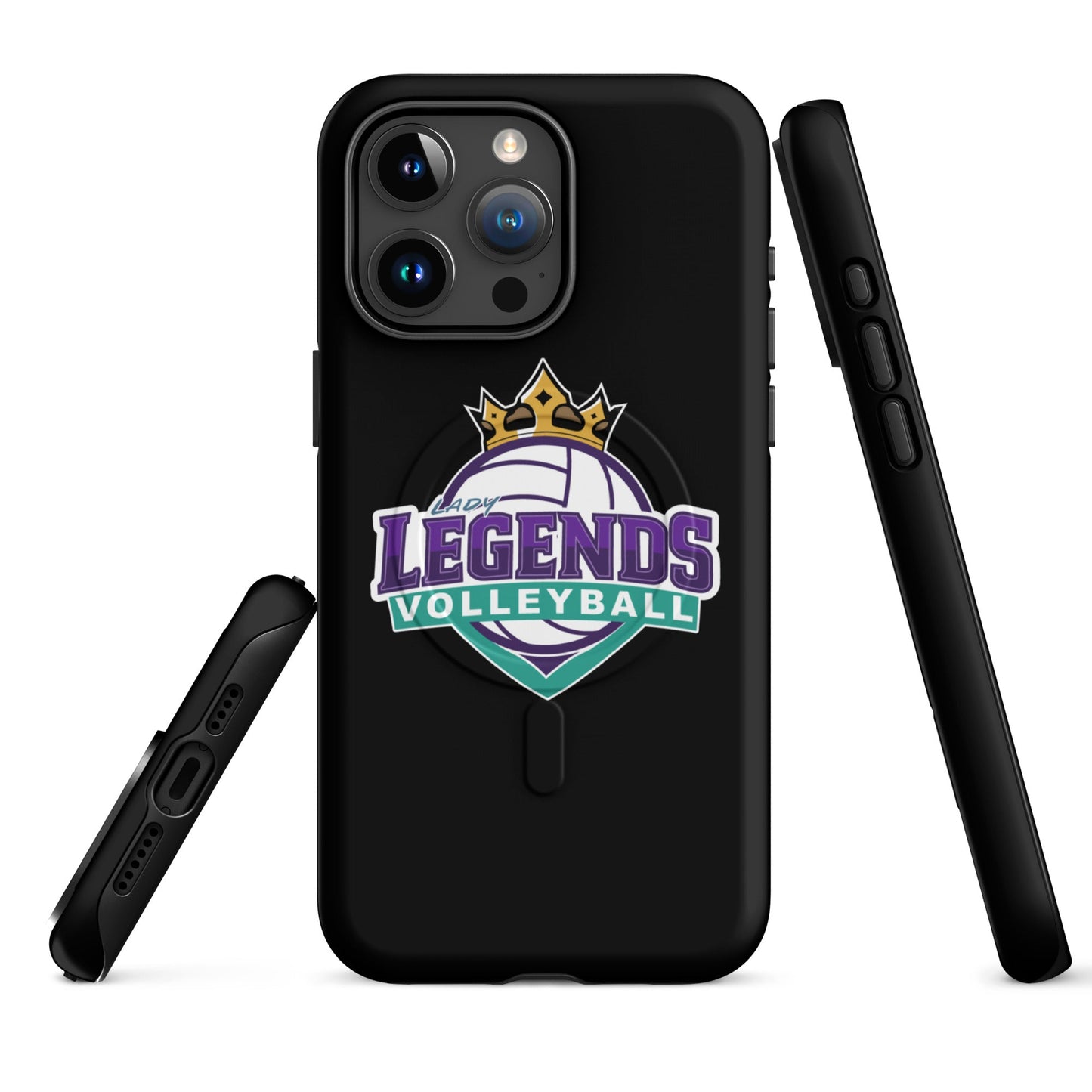 Magsafe Tough Case for iPhone | Lady Legends Volleyball | Crown Logo