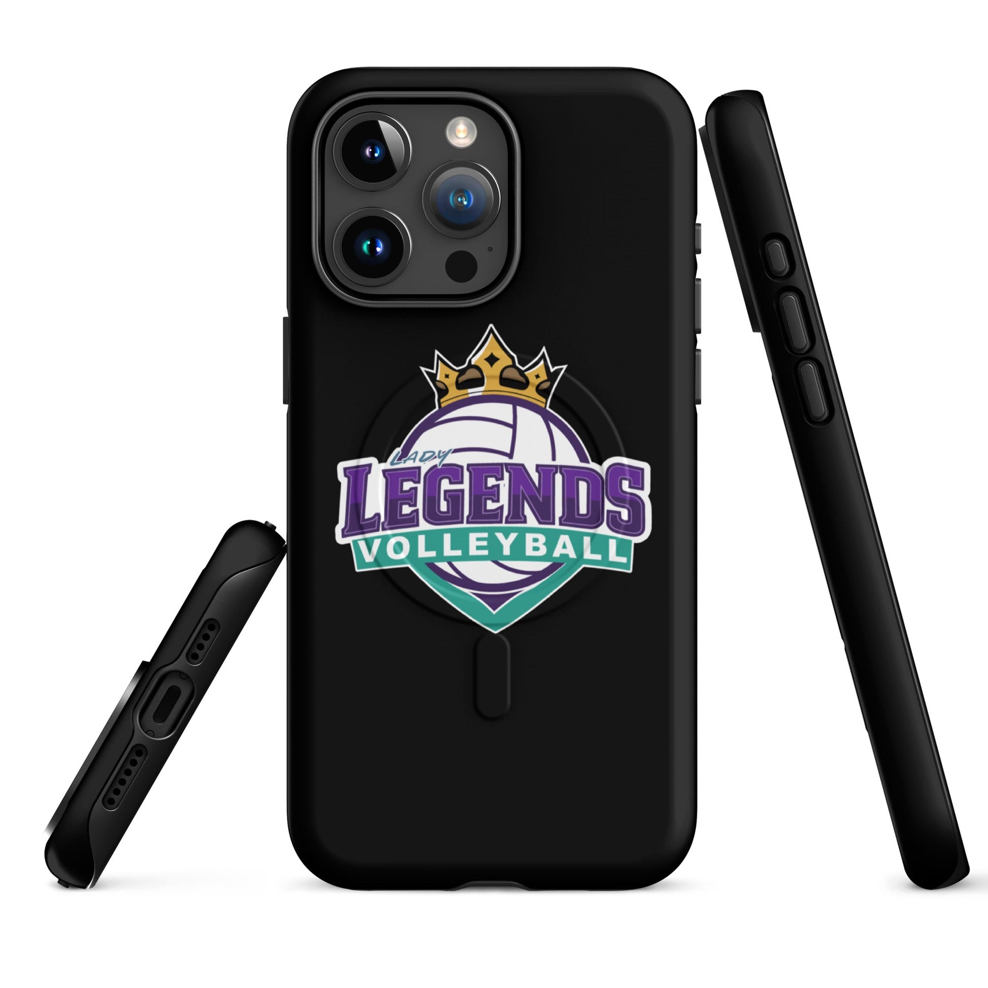 Magsafe Tough Case for iPhone | Lady Legends Volleyball | Crown Logo