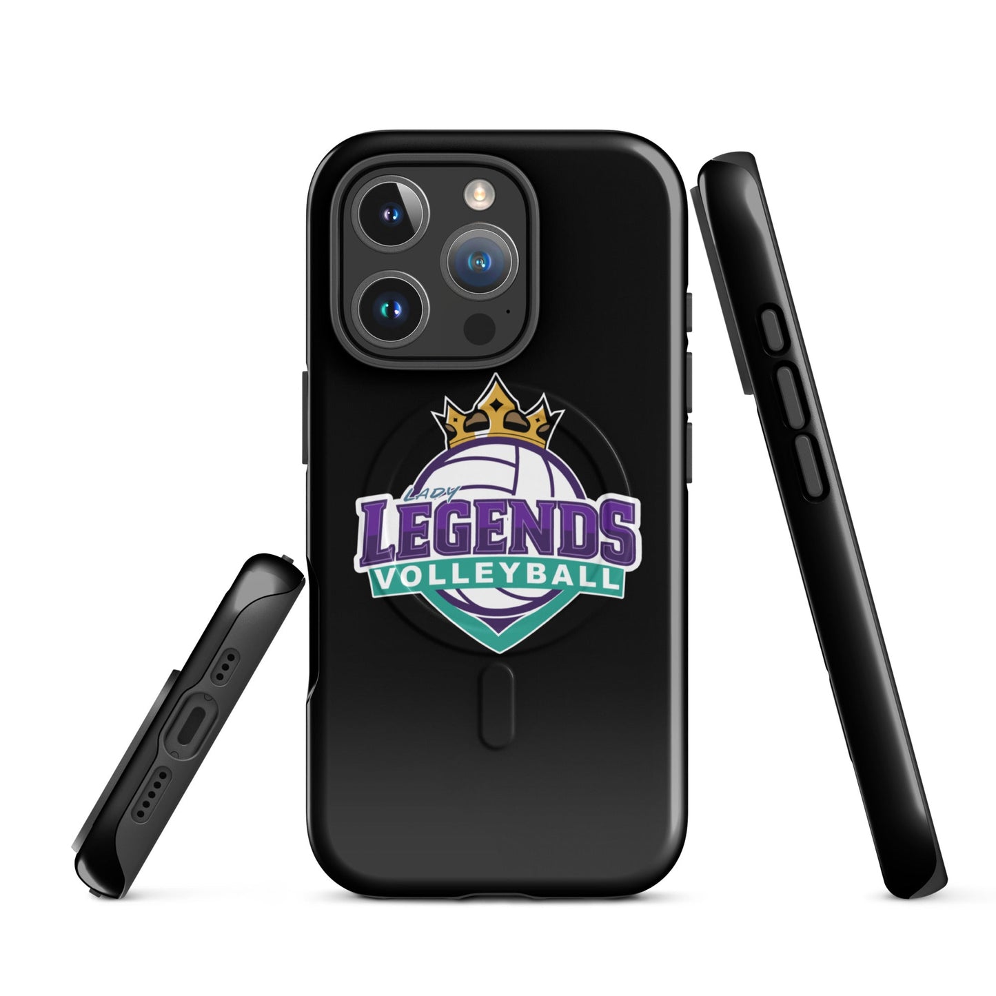 Magsafe Tough Case for iPhone | Lady Legends Volleyball | Crown Logo