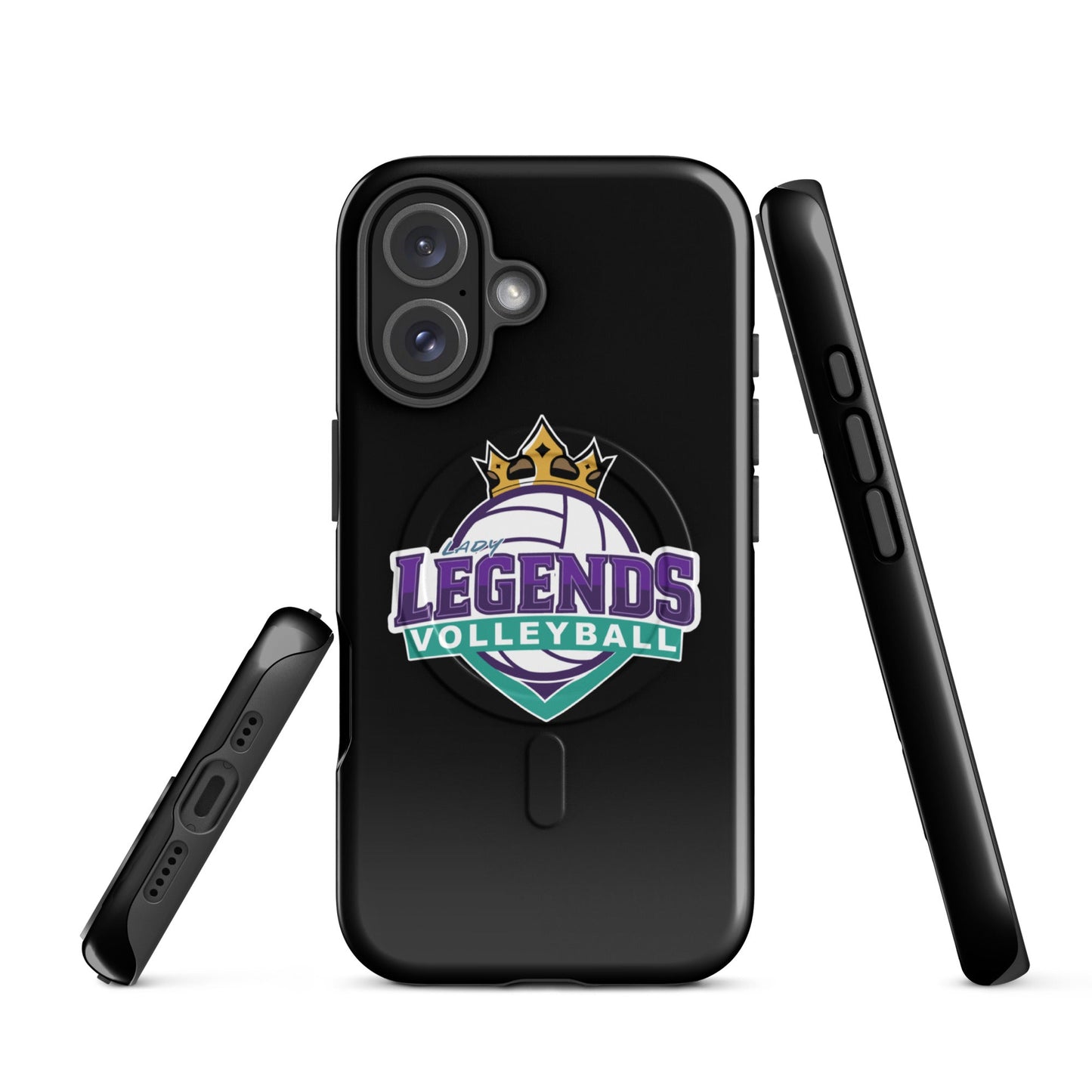 Magsafe Tough Case for iPhone | Lady Legends Volleyball | Crown Logo