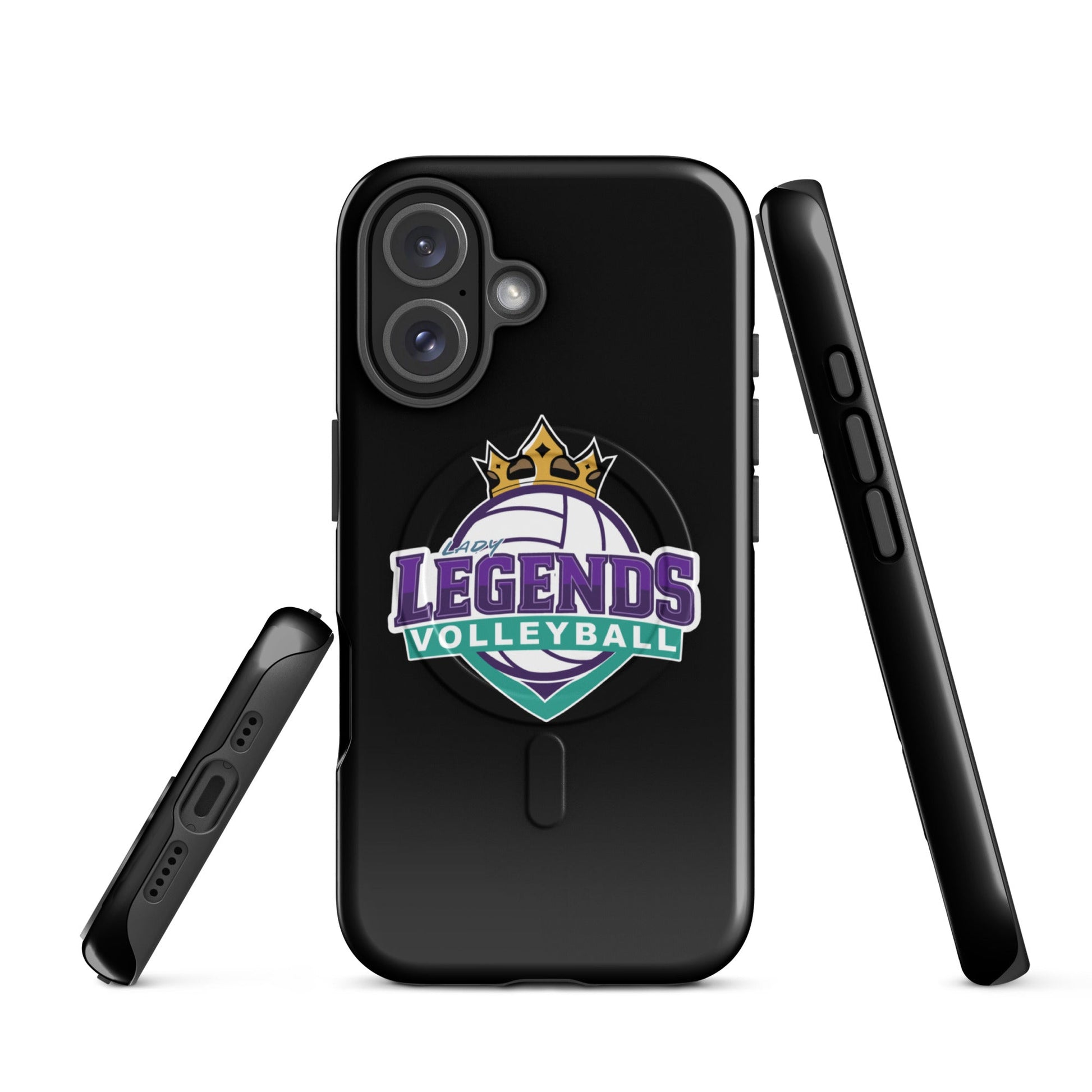 Magsafe Tough Case for iPhone | Lady Legends Volleyball | Crown Logo
