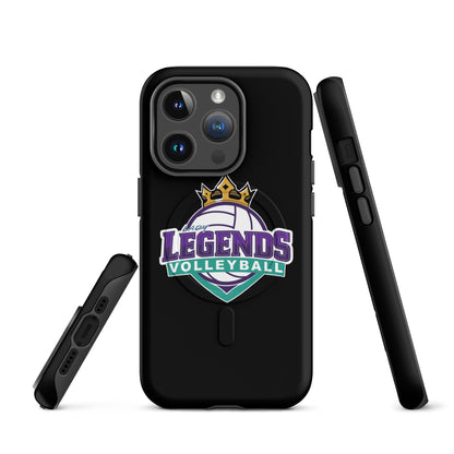 Magsafe Tough Case for iPhone | Lady Legends Volleyball | Crown Logo