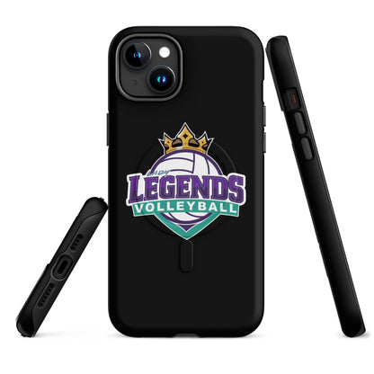 Magsafe Tough Case for iPhone | Lady Legends Volleyball | Crown Logo