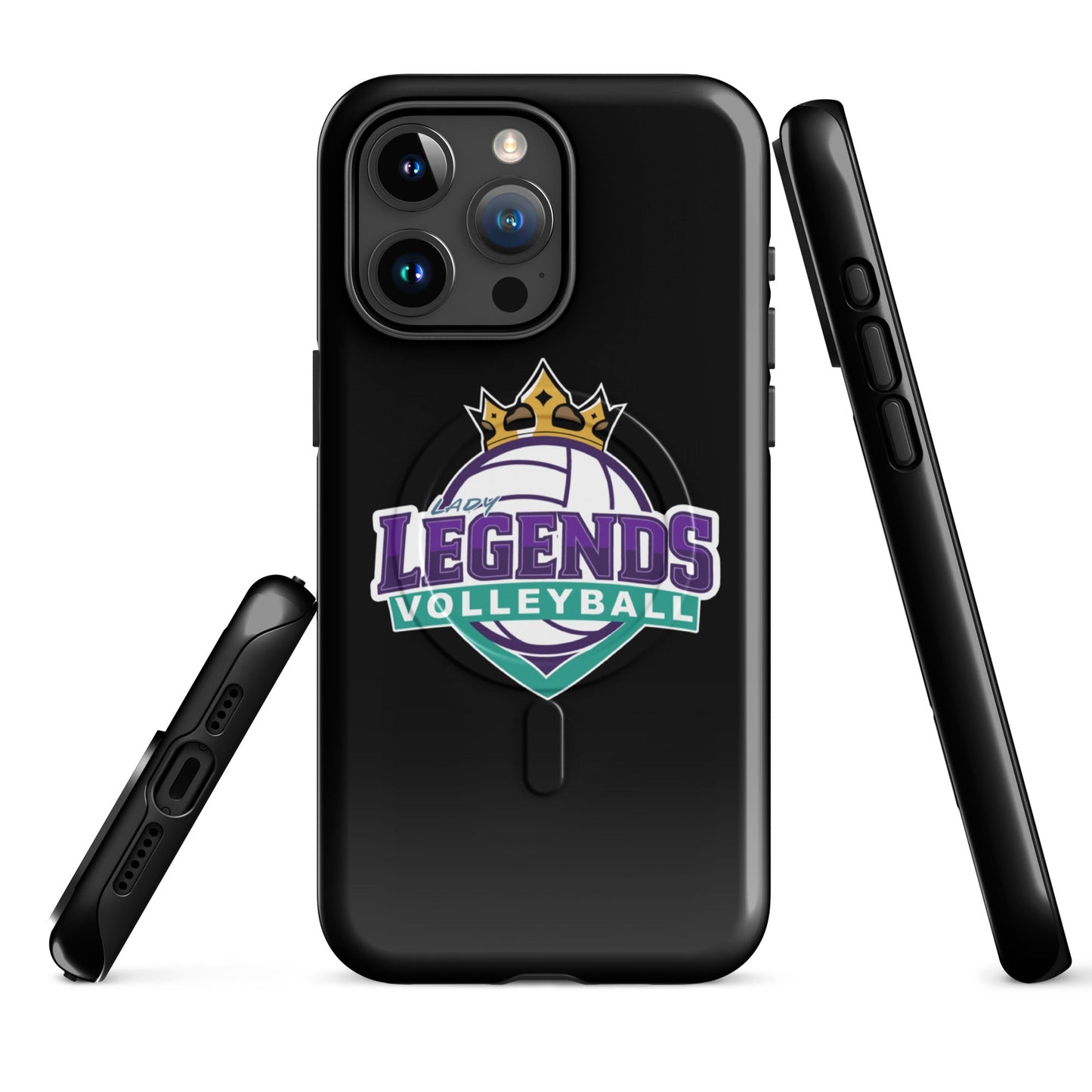 Magsafe Tough Case for iPhone | Lady Legends Volleyball | Crown Logo