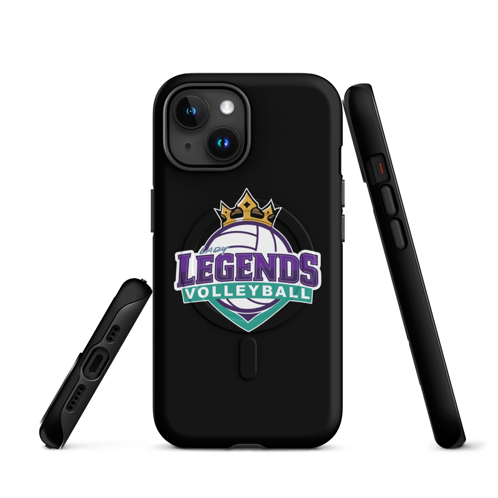 Magsafe Tough Case for iPhone | Lady Legends Volleyball | Crown Logo