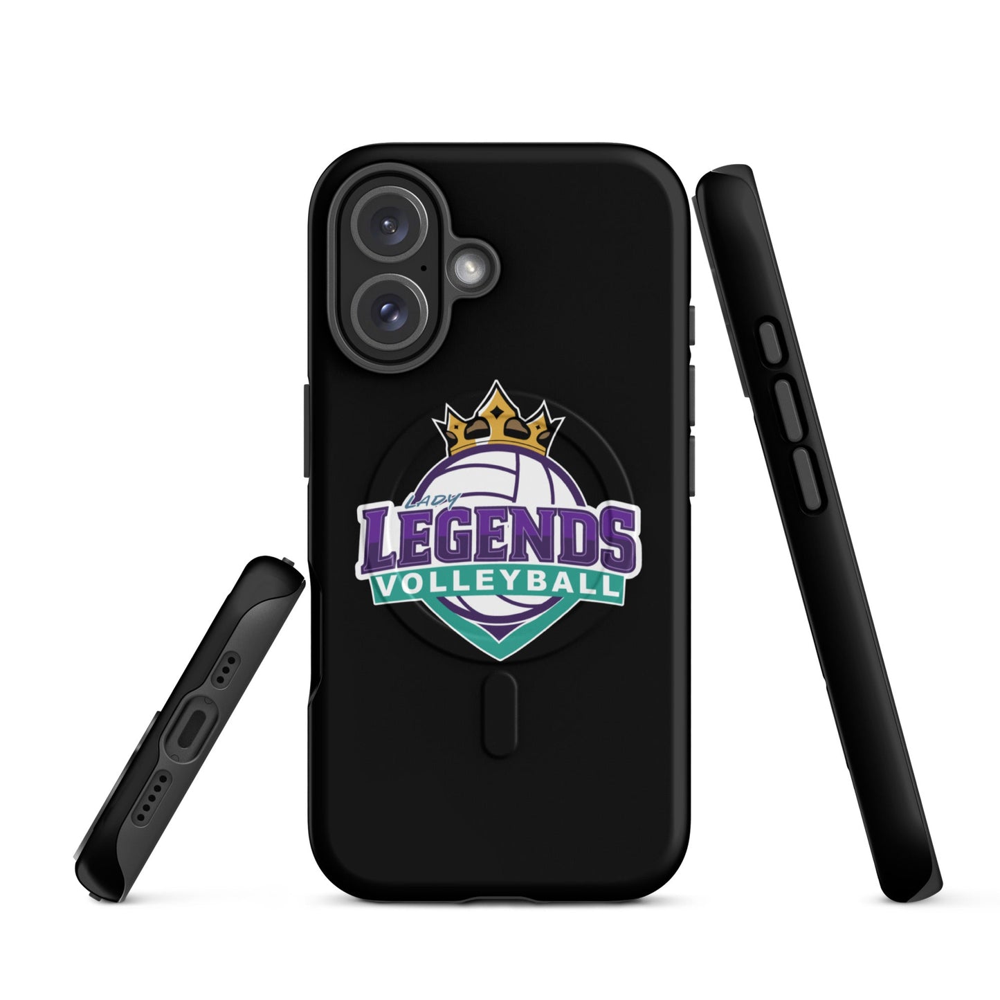 Magsafe Tough Case for iPhone | Lady Legends Volleyball | Crown Logo