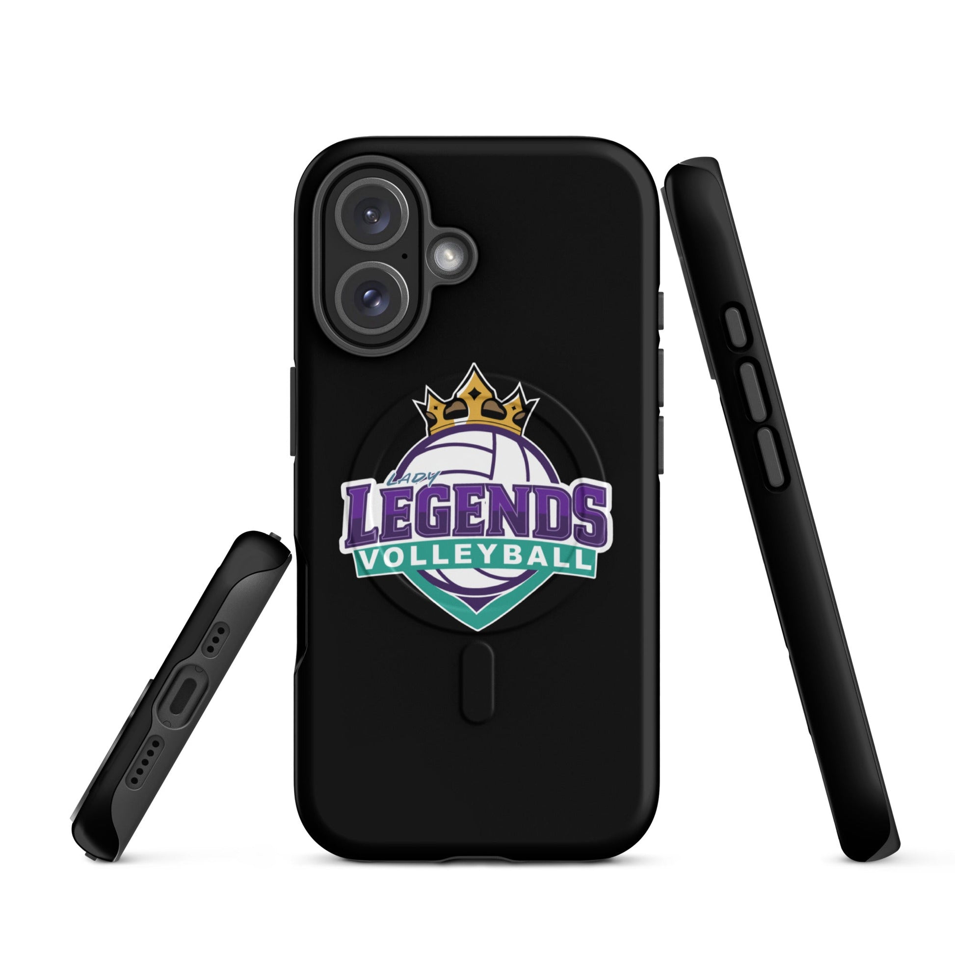 Magsafe Tough Case for iPhone | Lady Legends Volleyball | Crown Logo