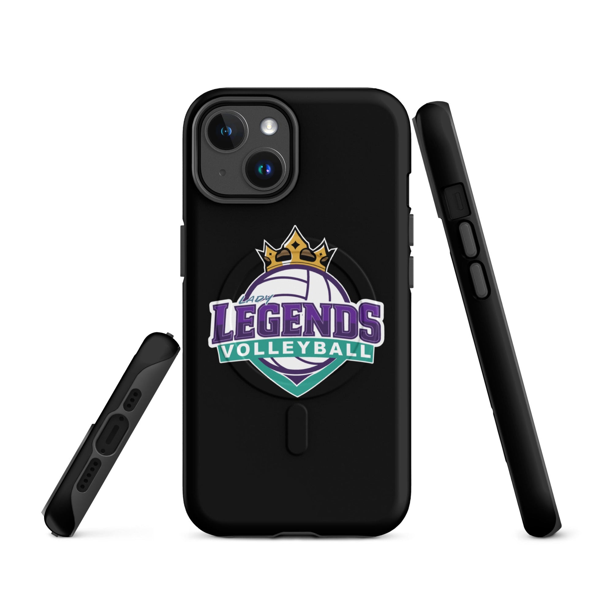 Magsafe Tough Case for iPhone | Lady Legends Volleyball | Crown Logo