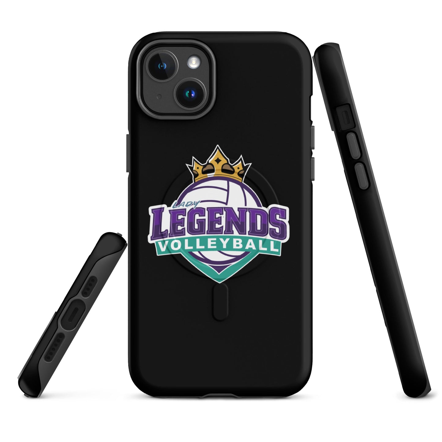 Magsafe Tough Case for iPhone | Lady Legends Volleyball | Crown Logo