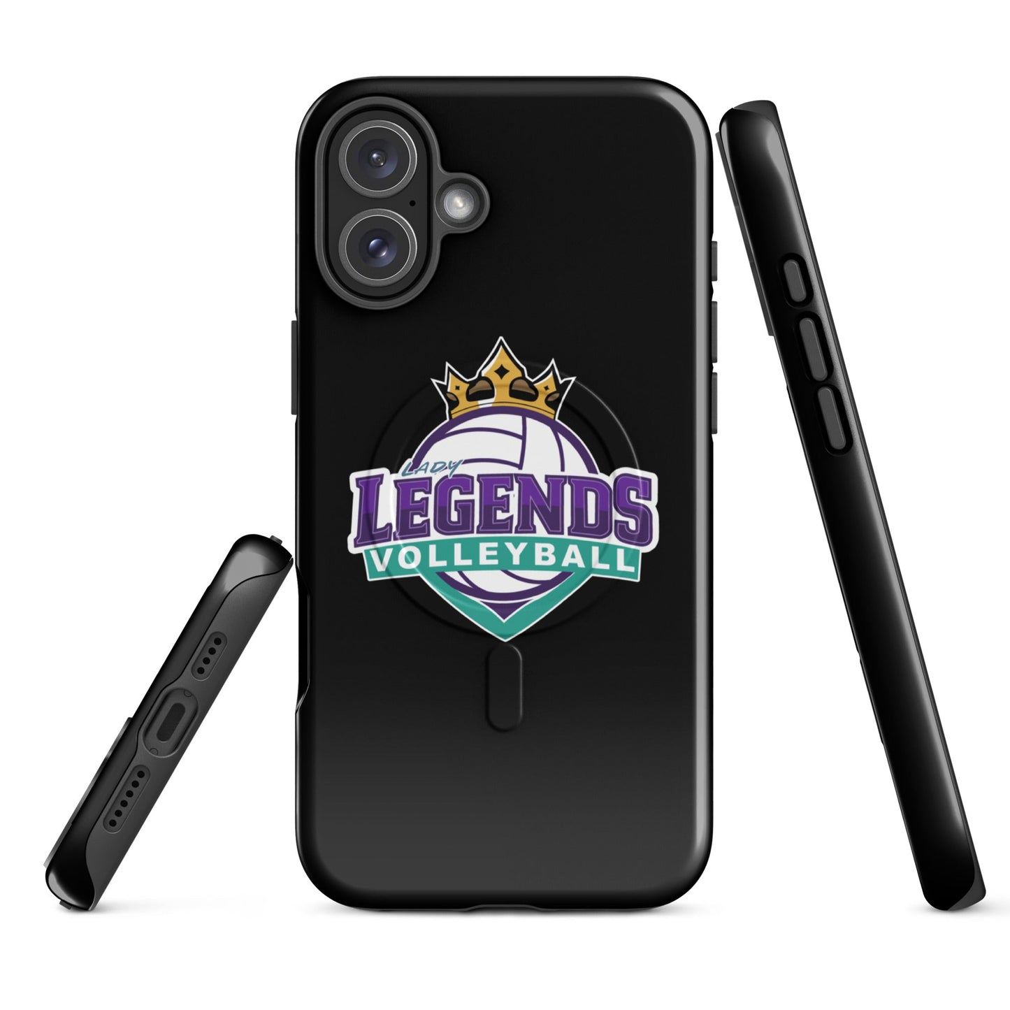 Magsafe Tough Case for iPhone | Lady Legends Volleyball | Crown Logo