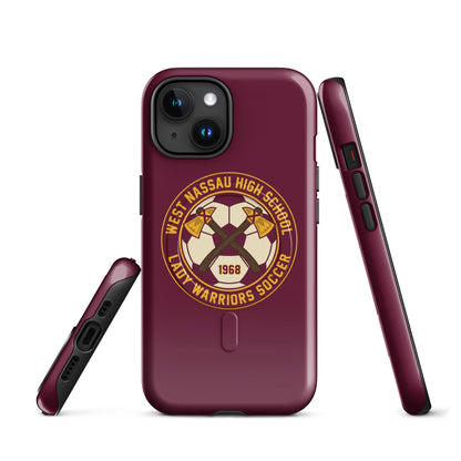 Magsafe Tough Case for iPhone | Lady Warrior Soccer Booster Club | Lady Warriors Logo