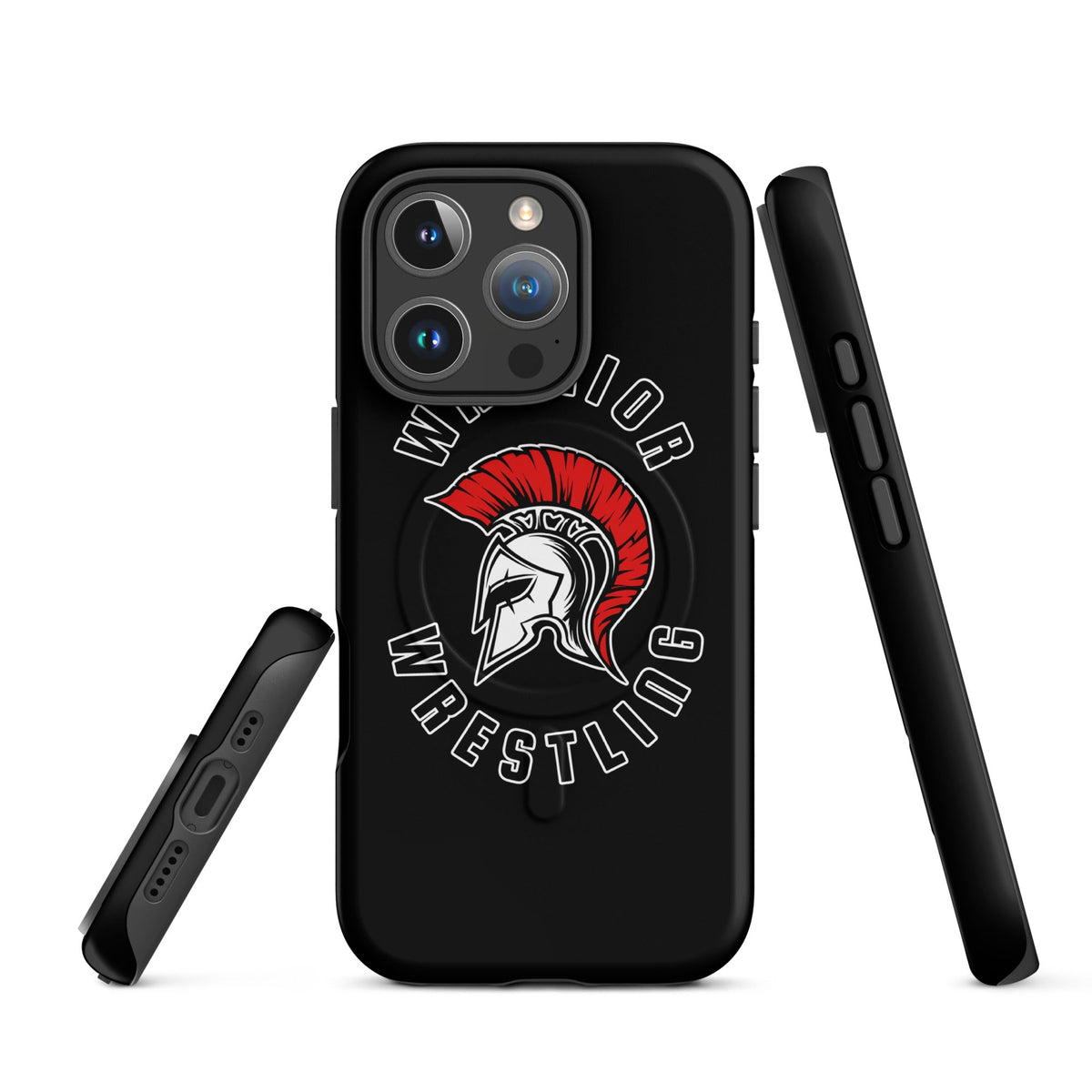Magsafe Tough Case for iPhone | Lafayette Warrior Youth Wrestling | Crest Logo