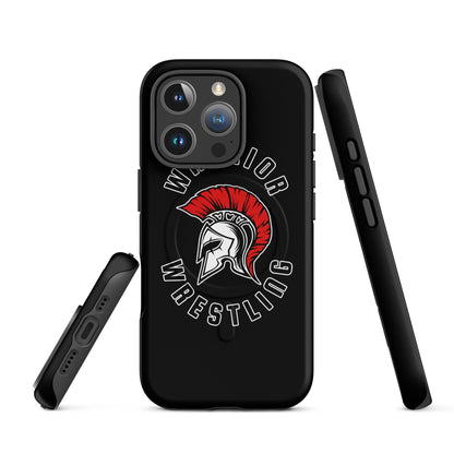 Magsafe Tough Case for iPhone | Lafayette Warrior Youth Wrestling | Crest Logo