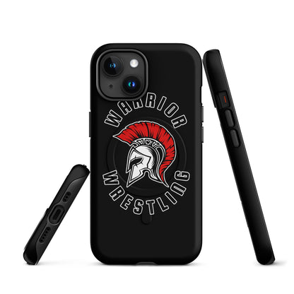 Magsafe Tough Case for iPhone | Lafayette Warrior Youth Wrestling | Crest Logo