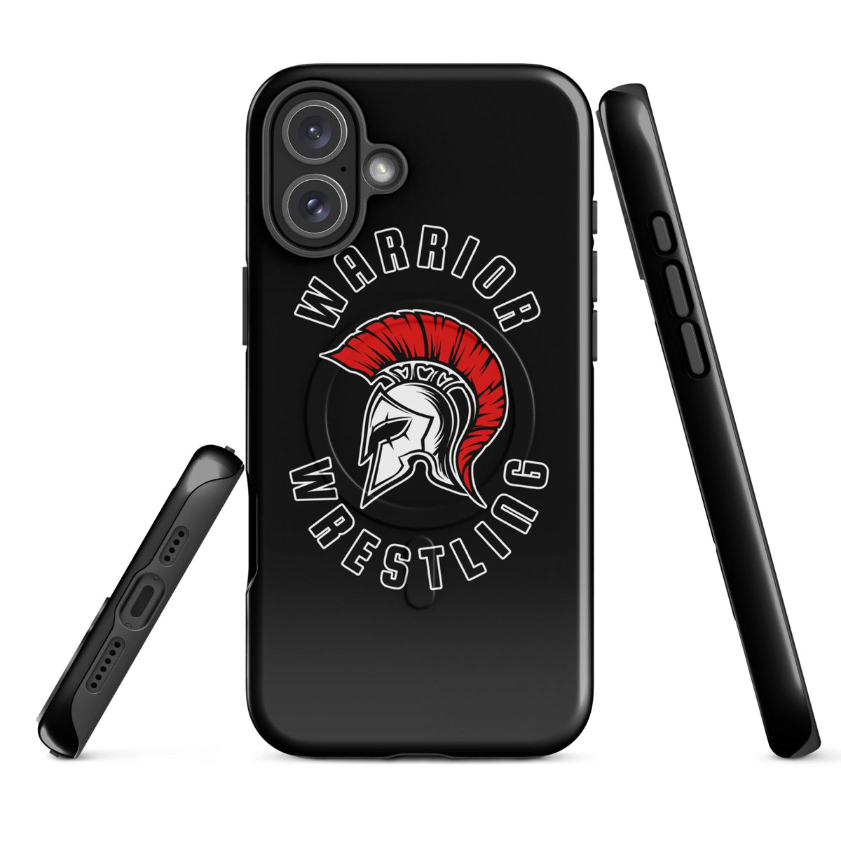 Magsafe Tough Case for iPhone | Lafayette Warrior Youth Wrestling | Crest Logo