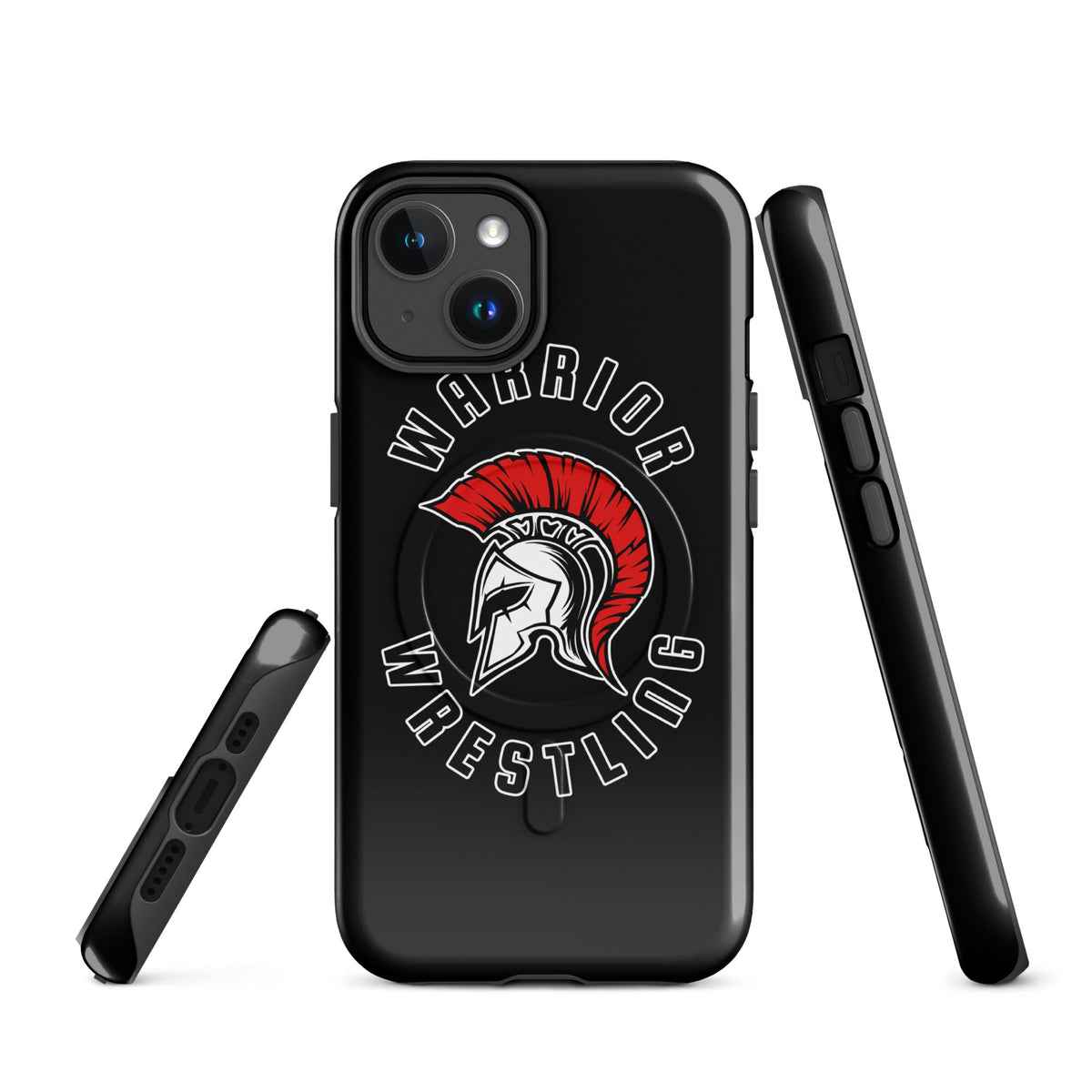 Magsafe Tough Case for iPhone | Lafayette Warrior Youth Wrestling | Crest Logo