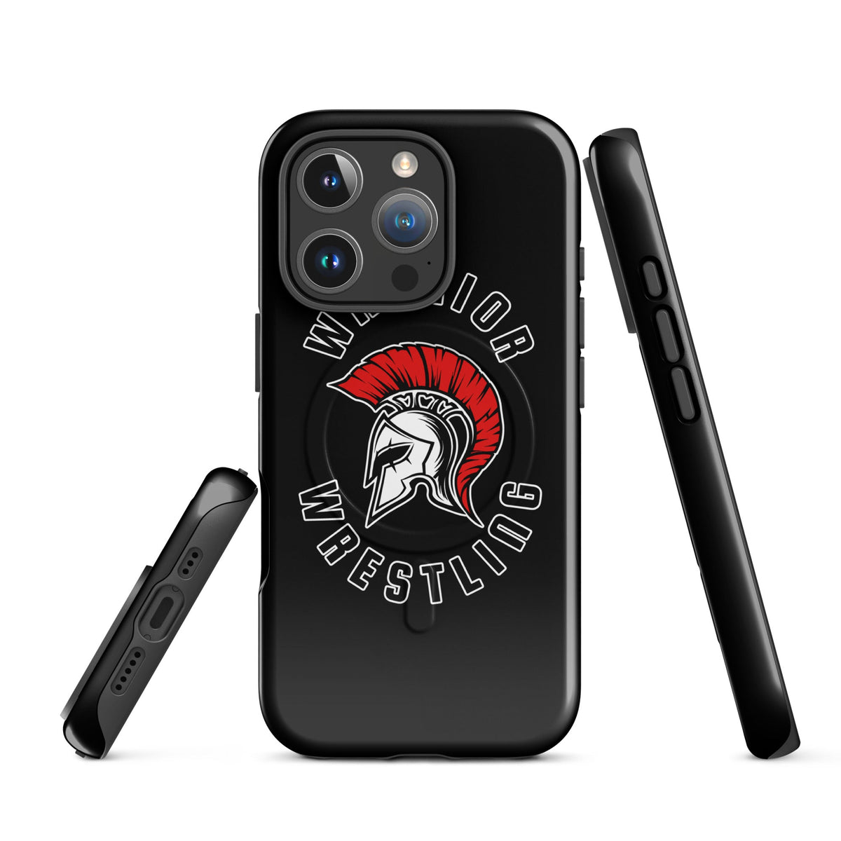 Magsafe Tough Case for iPhone | Lafayette Warrior Youth Wrestling | Crest Logo