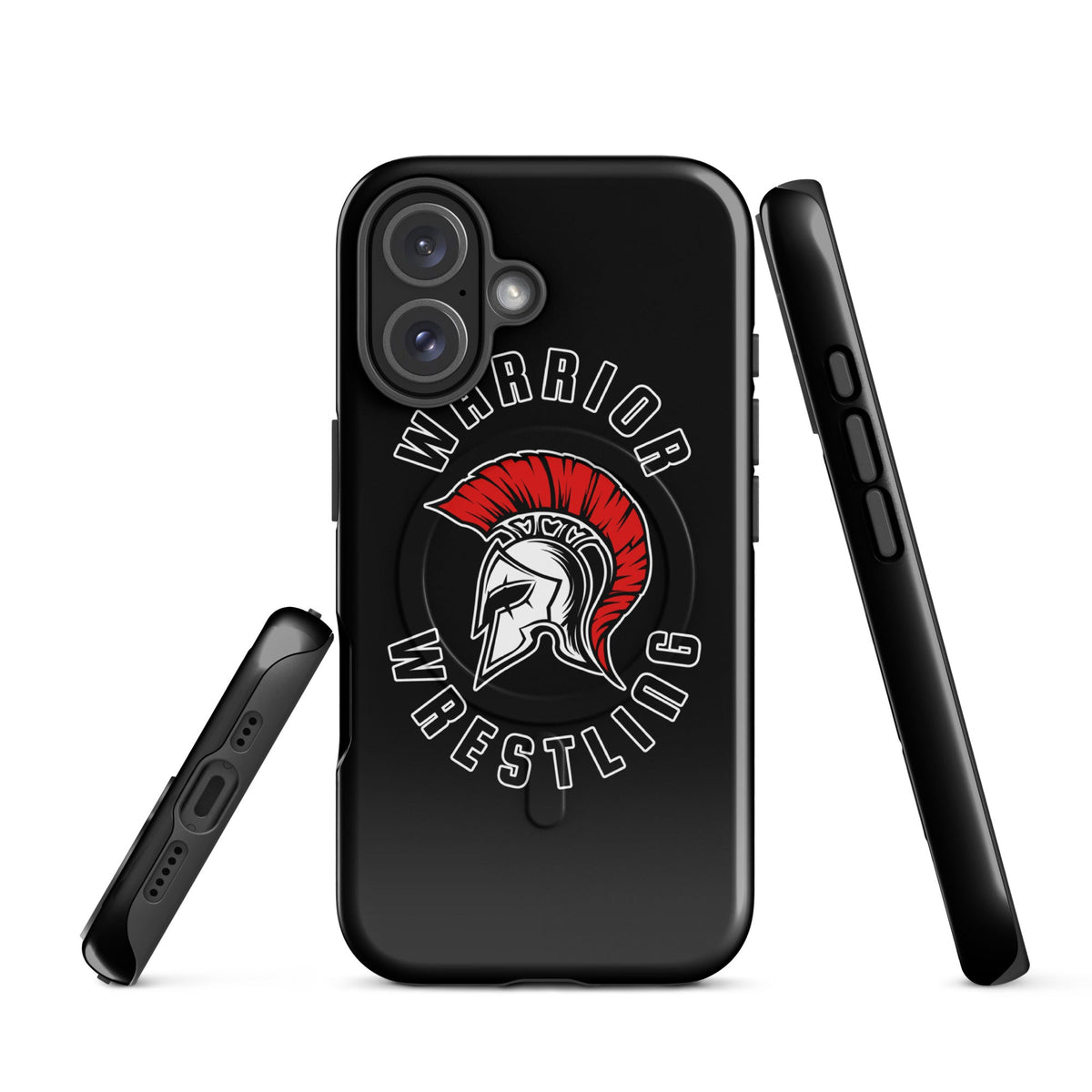 Magsafe Tough Case for iPhone | Lafayette Warrior Youth Wrestling | Crest Logo