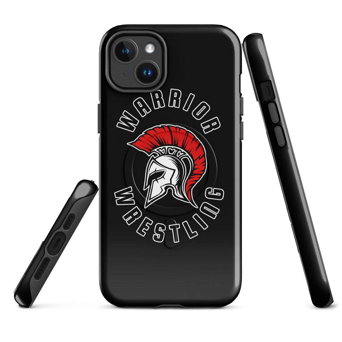 Magsafe Tough Case for iPhone | Lafayette Warrior Youth Wrestling | Crest Logo