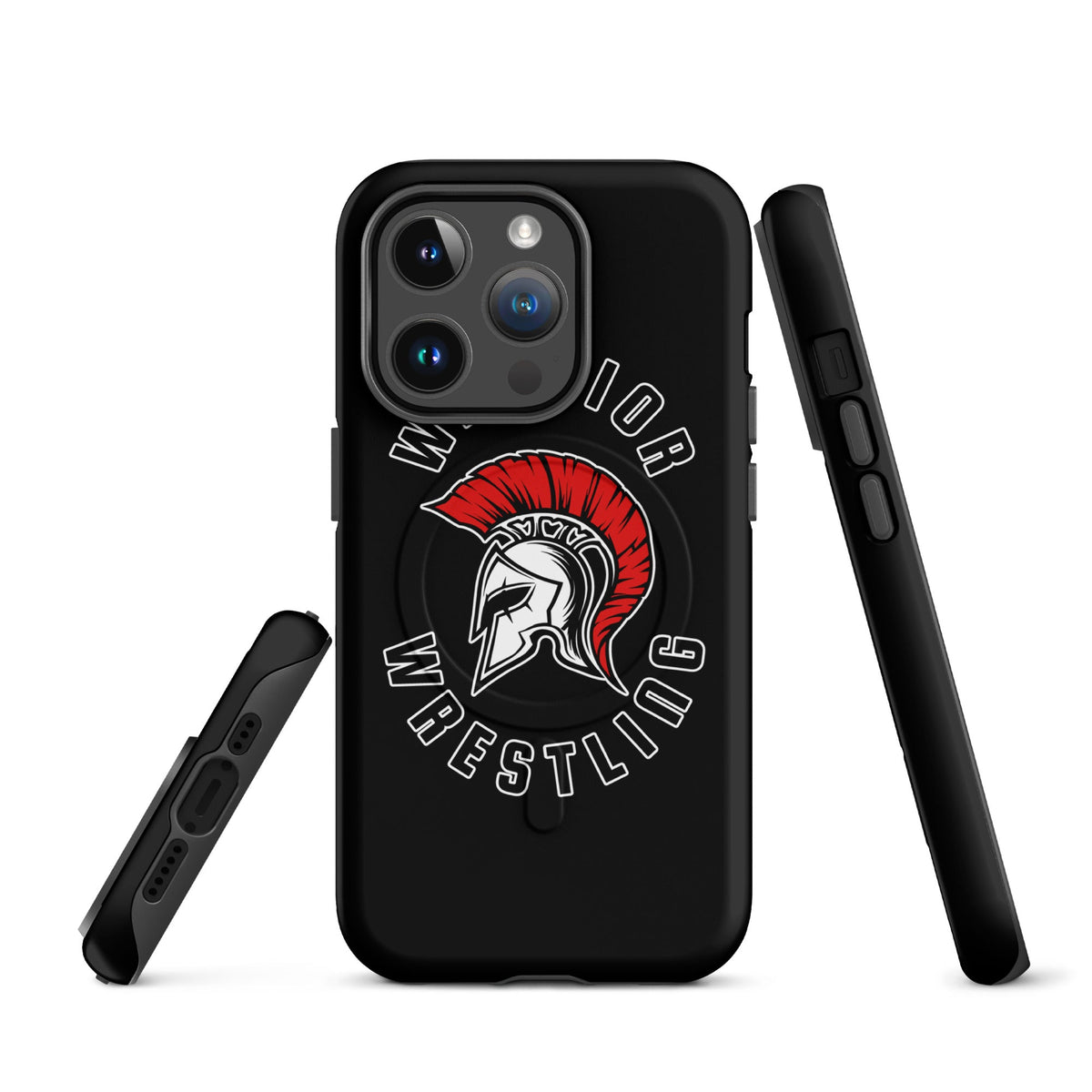 Magsafe Tough Case for iPhone | Lafayette Warrior Youth Wrestling | Crest Logo