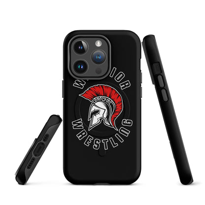 Magsafe Tough Case for iPhone | Lafayette Warrior Youth Wrestling | Crest Logo