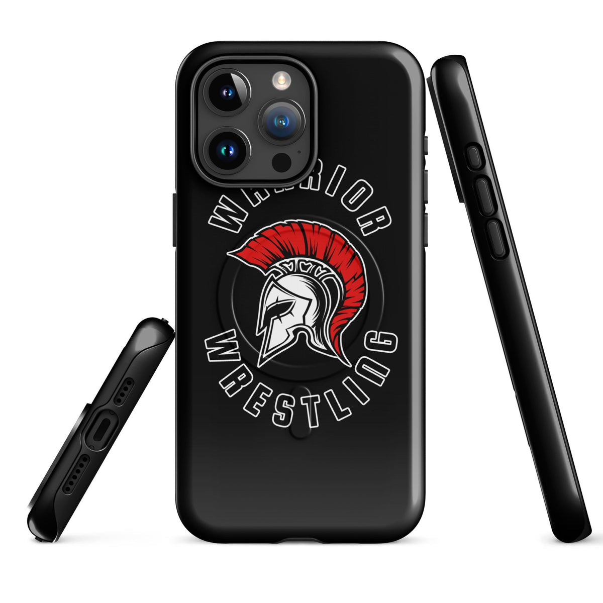 Magsafe Tough Case for iPhone | Lafayette Warrior Youth Wrestling | Crest Logo
