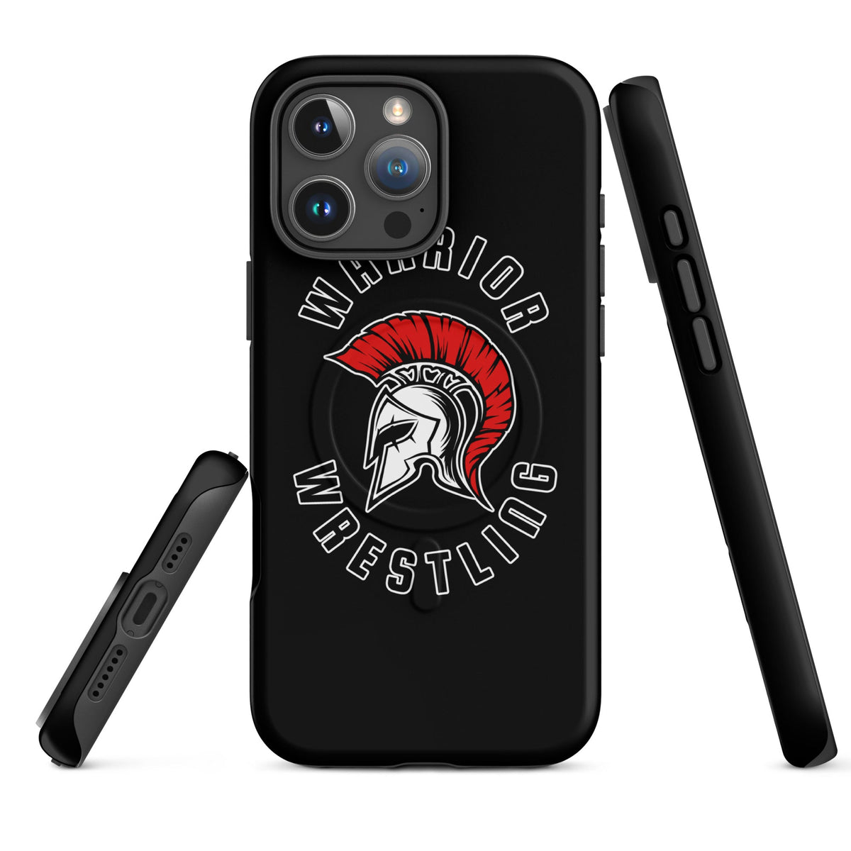 Magsafe Tough Case for iPhone | Lafayette Warrior Youth Wrestling | Crest Logo