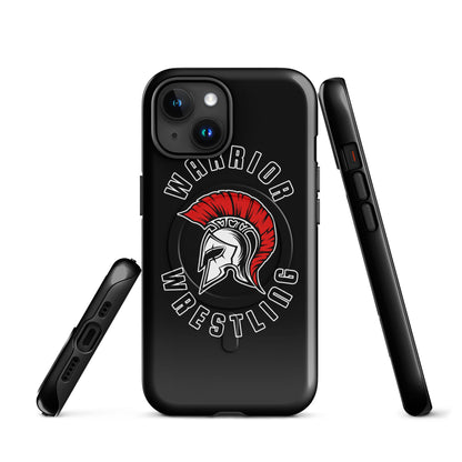 Magsafe Tough Case for iPhone | Lafayette Warrior Youth Wrestling | Crest Logo