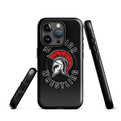 Magsafe Tough Case for iPhone | Lafayette Warrior Youth Wrestling | Crest Logo