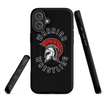 Magsafe Tough Case for iPhone | Lafayette Warrior Youth Wrestling | Crest Logo