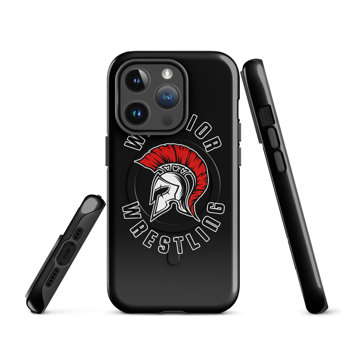 Magsafe Tough Case for iPhone | Lafayette Warrior Youth Wrestling | Crest Logo