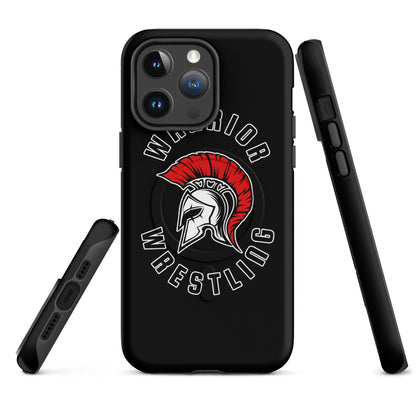 Magsafe Tough Case for iPhone | Lafayette Warrior Youth Wrestling | Crest Logo