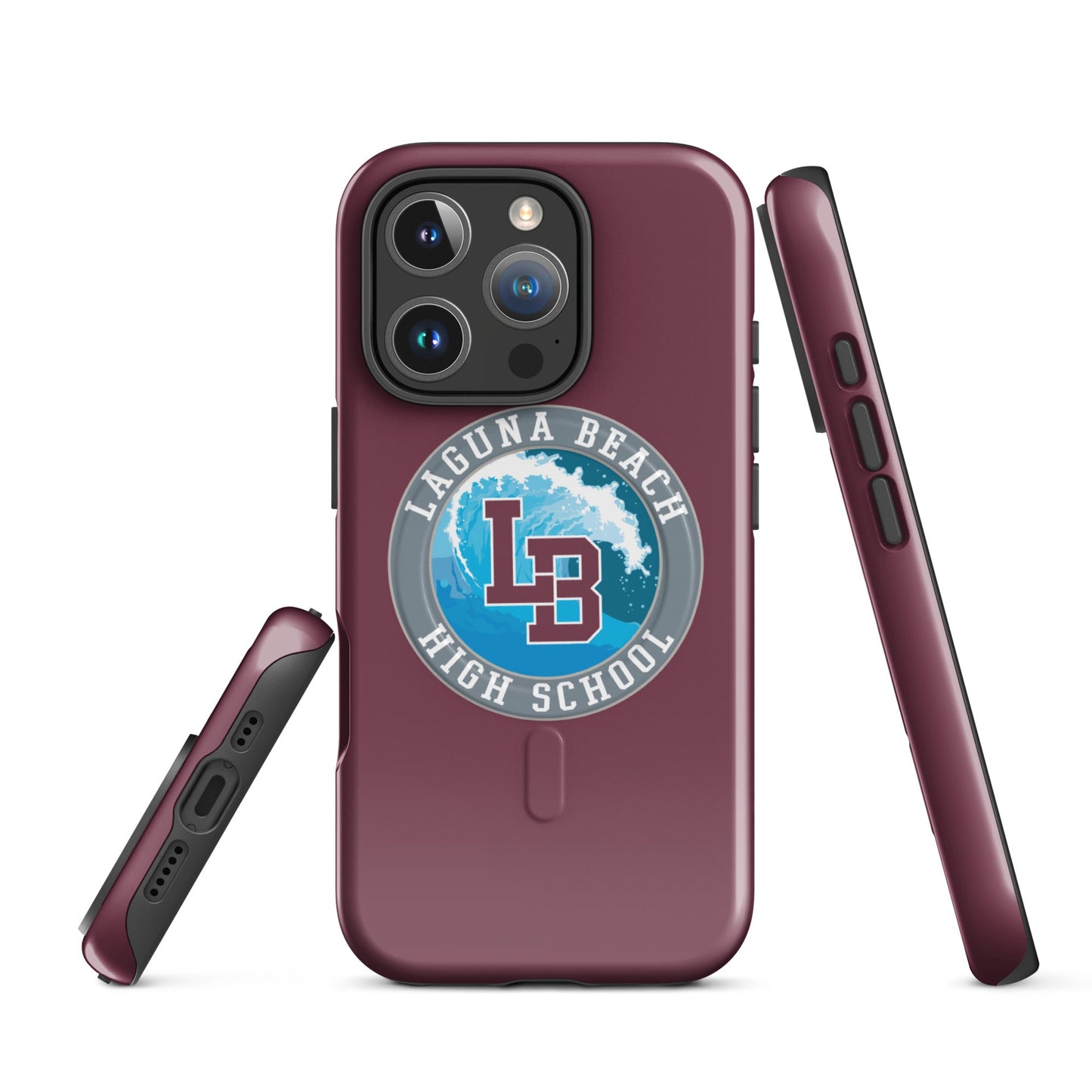 Magsafe Tough Case for iPhone | Laguna Beach High School Wrestling | Wave Logo