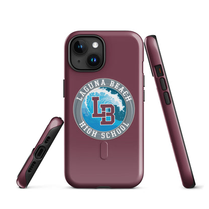 Magsafe Tough Case for iPhone | Laguna Beach High School Wrestling | Wave Logo