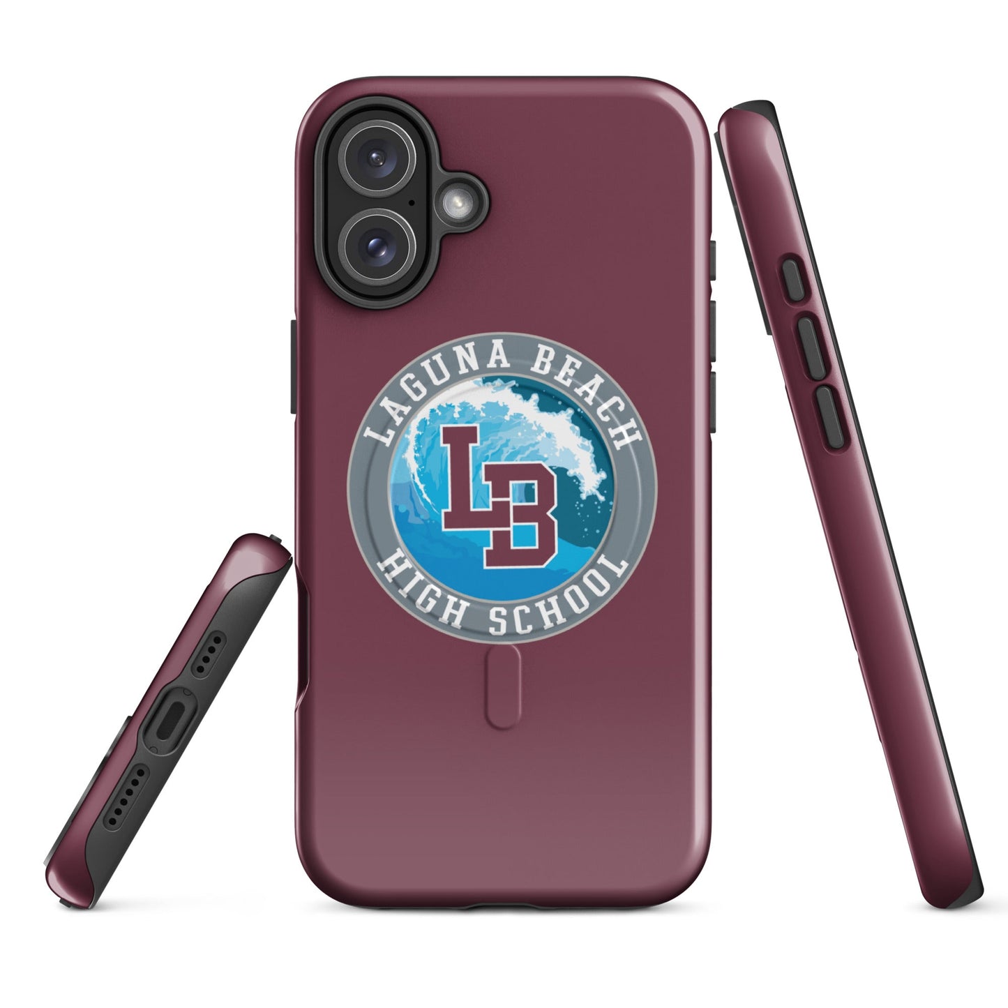 Magsafe Tough Case for iPhone | Laguna Beach High School Wrestling | Wave Logo