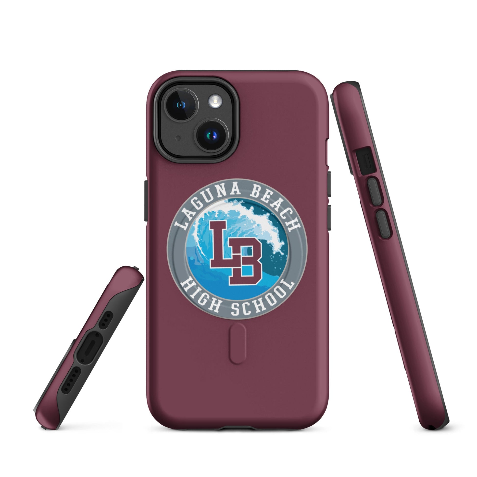 Magsafe Tough Case for iPhone | Laguna Beach High School Wrestling | Wave Logo