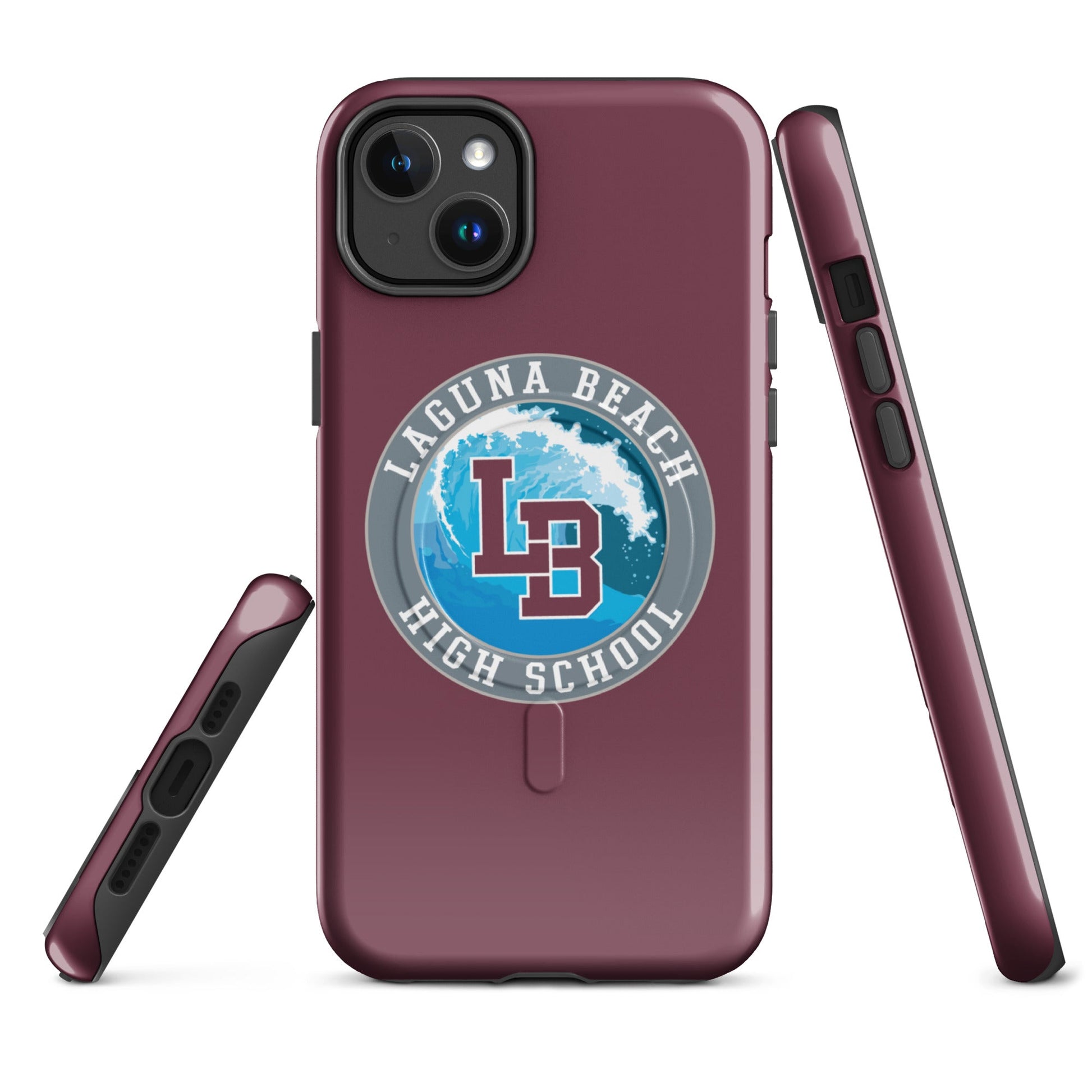 Magsafe Tough Case for iPhone | Laguna Beach High School Wrestling | Wave Logo